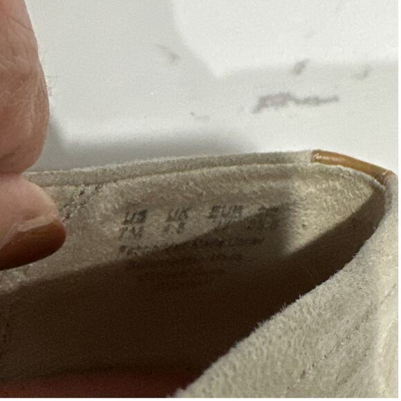 Dr. Scholl's Shoes Women's Sunray Pointed Toe Flat, Gray Microfiber, Size 7, EUC - Picture 6 of 8